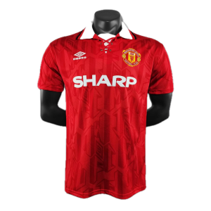 Manchester United Maillot Retro Domicile 92/94