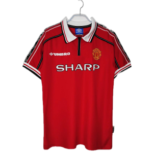 Manchester United Maillot Retro Domicile 98/99