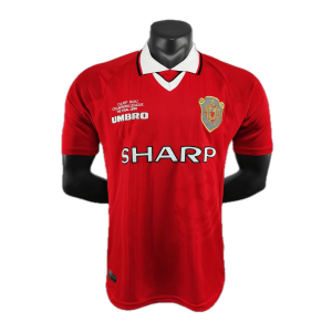 Manchester United Maillot Retro Domicile 99/00