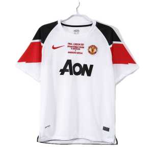 Manchester United Maillot Retro Exterieur 10/11
