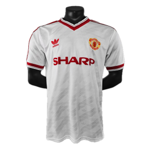 Manchester United Maillot Retro Exterieur 86/88