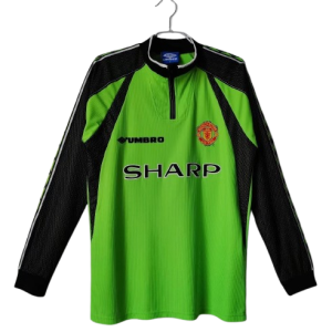 Manchester United Maillot Retro Manche Longues Gardien 98/99