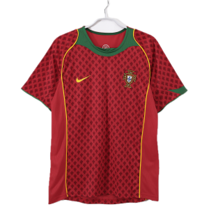 Portugal Maillot Retro Domicile 2004
