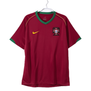 Portugal Maillot Retro Domicile 2006