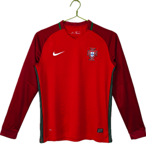 Portugal Maillot Retro Exterieur Manche Longues 2016