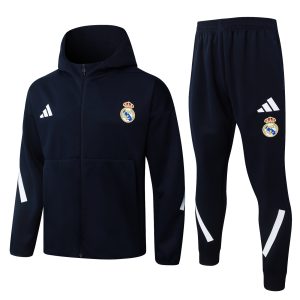 SURVETEMENTS REAL MADRID Real Madrid Survetement Capuche 25/26 - Enfant/Adulte