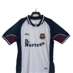 West Ham Maillot Retro Exterieur 99/01