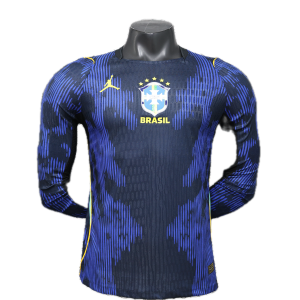 Brésil Maillot Exterieur Manche Longues 26/27 - Version Player