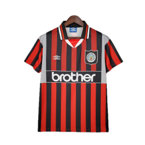 Manchester City Maillot Rétro Extérieur 94/96