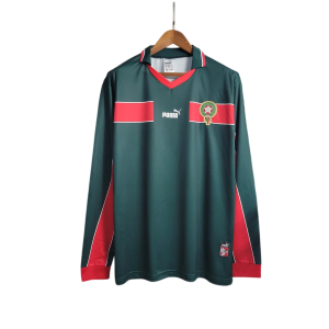 Maroc Maillot Retro Domicile Manche Longues 1998