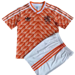 Pays-Bas Tenue Rétro Domicile 1988 - Enfant/Adulte