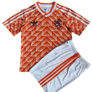 Pays-Bas Tenue Rétro Domicile 1988 - Enfant/Adulte