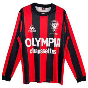 Nice Maillot Rétro Domicile Manche Longues 77/78
