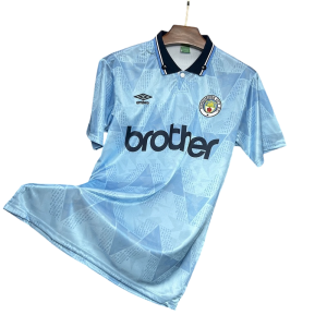 Manchester City Maillot Rétro Domicile 07/08