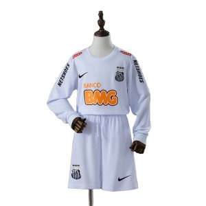 Santos FC Tenue Rétro Domicile Manches Longues 12/13 - Enfant