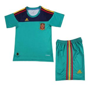 Espagne Tenue Rétro Gardien 09/10 - Enfant