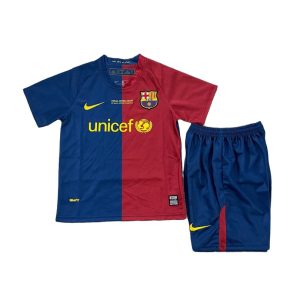 FC Barcelone Tenue Rétro Domicile 08/09 - Enfant