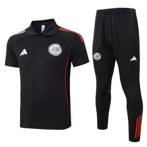 Ajax Ensemble Polo Survêtement 25/26 - Noir