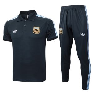 Argentine Ensemble Polo Survêtement 25/26 - Gris Foncé