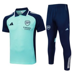 Arsenal Ensemble Polo Survêtement 25/26 - Vert Clair