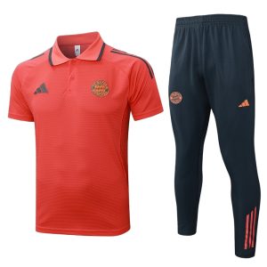 Bayern Munich Ensemble Polo Survêtement 25/26 - Orange