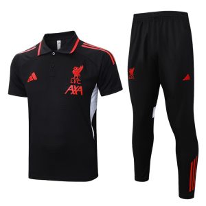 Liverpool Ensemble Polo Survêtement 25/26 - Noir