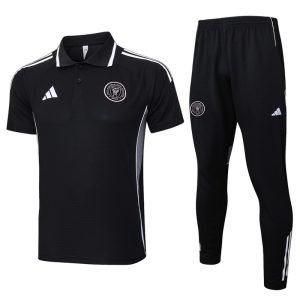 Inter Miami Ensemble Polo Survêtement 25/26 - Noir