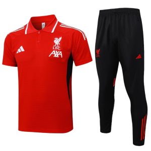 Liverpool Ensemble Polo Survêtement 25/26 - Rouge