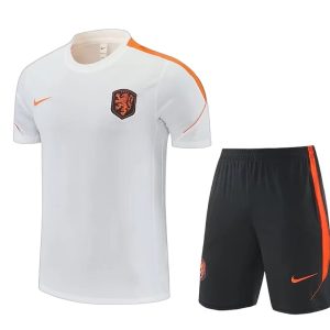 Pays-Bas Ensemble Training Blanc 2026 - Enfant-Adulte