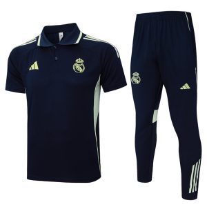 SURVETEMENTS REAL MADRID Real Madrid Ensemble Polo Survêtement 25/26 - Bleu Marine
