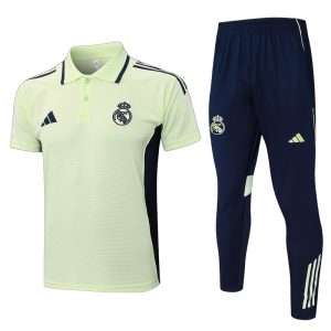 SURVETEMENTS REAL MADRID Real Madrid Ensemble Polo Survêtement 25/26 - Vert Clair