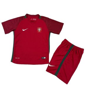 Portugal Tenue Rétro Domicile 15/16 - Enfant