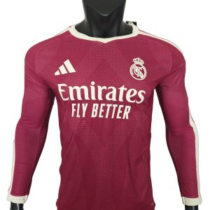 Real Madrid Maillot Third Manches Longues 26/27 - Version Player