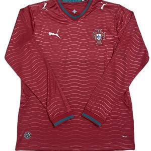 portugal maillot domicile manches longues 26/27 version player