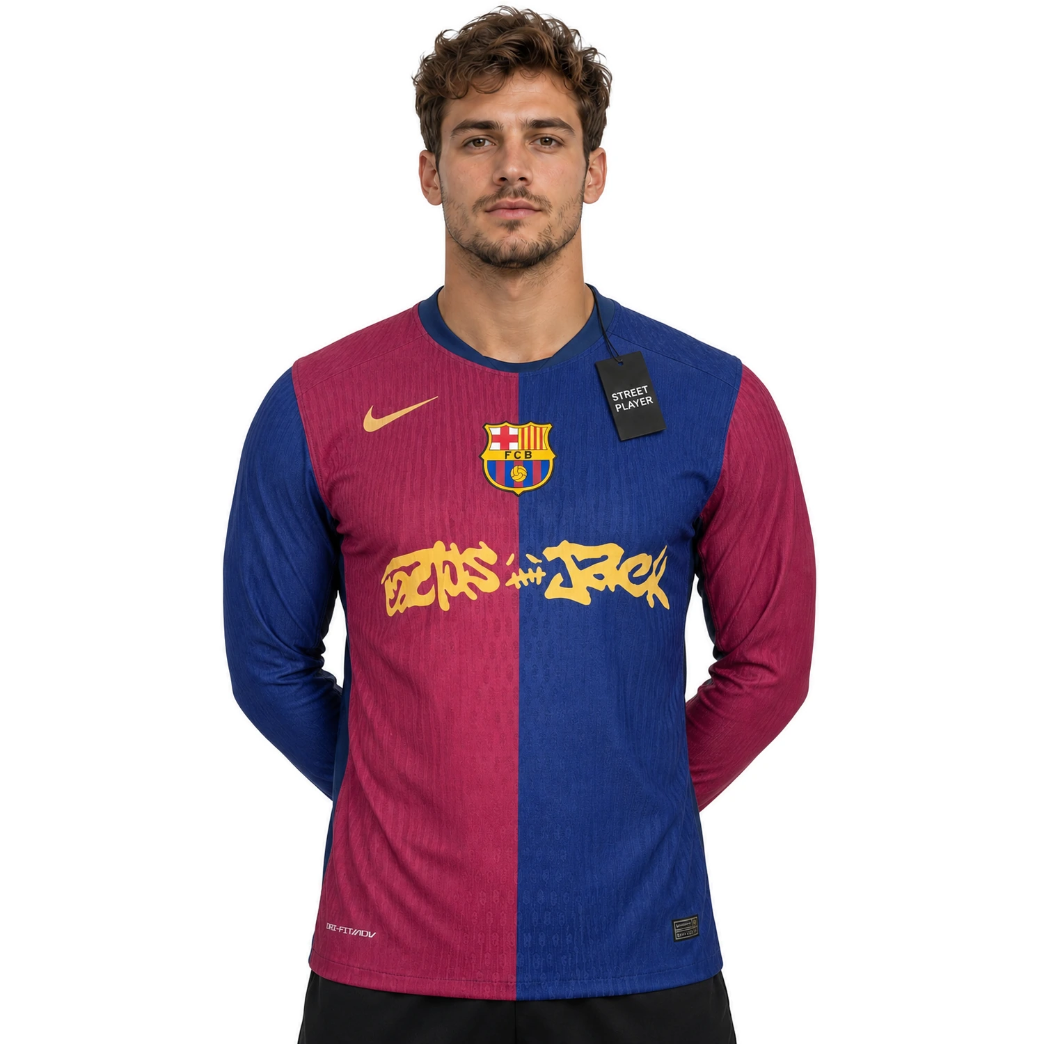 41955 maillot fc barcelone domicile collab travis scott 25 26 version player devant.webp