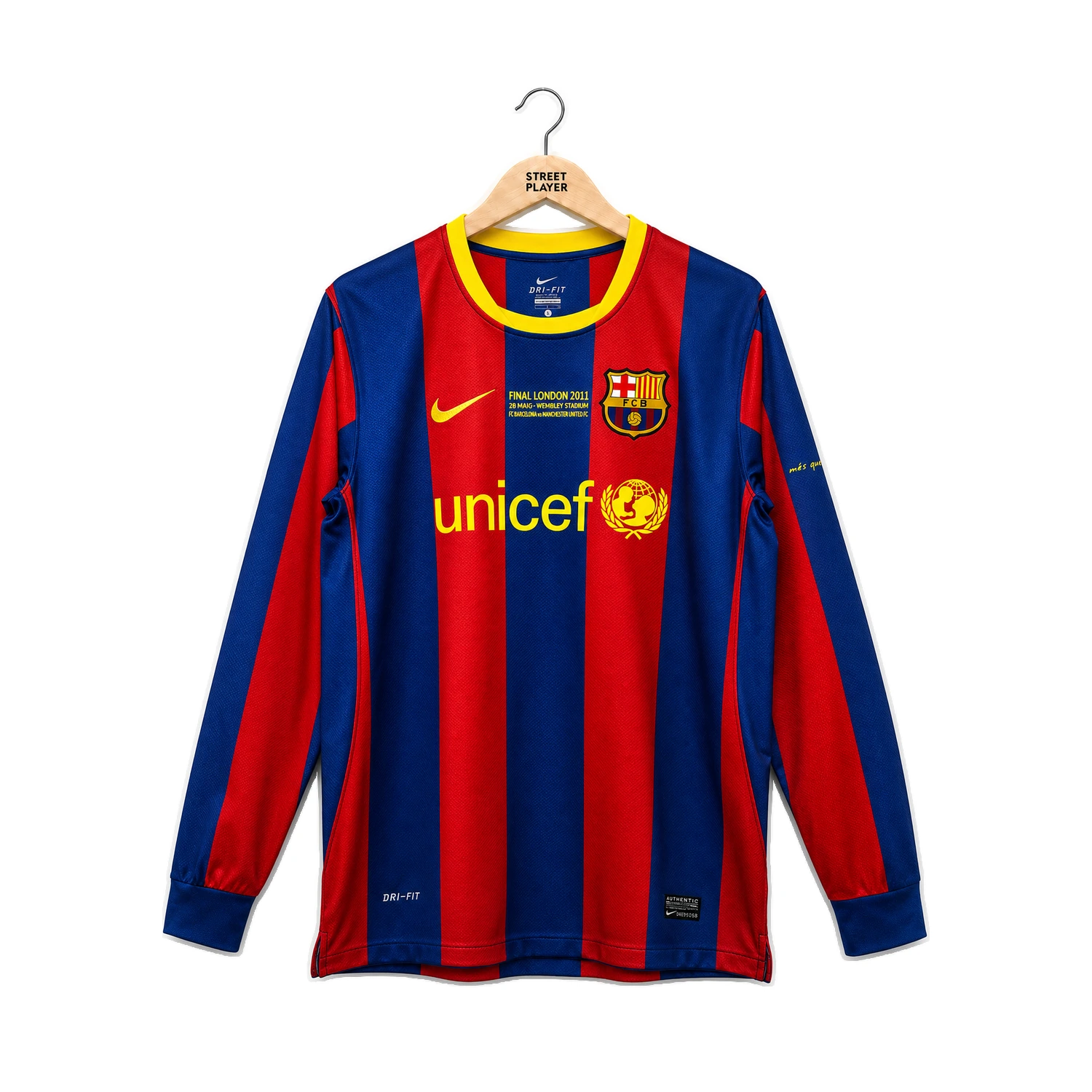 52068 fc barcelone maillot retro domicile manche longues 10 11 devant.webp