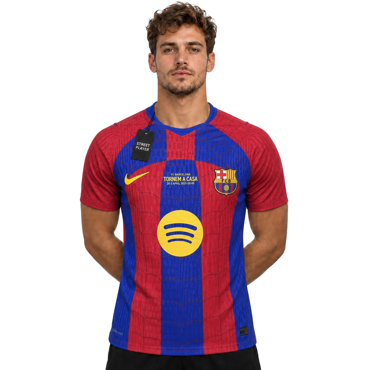 77292 barcelone maillot special spiderman 26 27 version player devant.webp